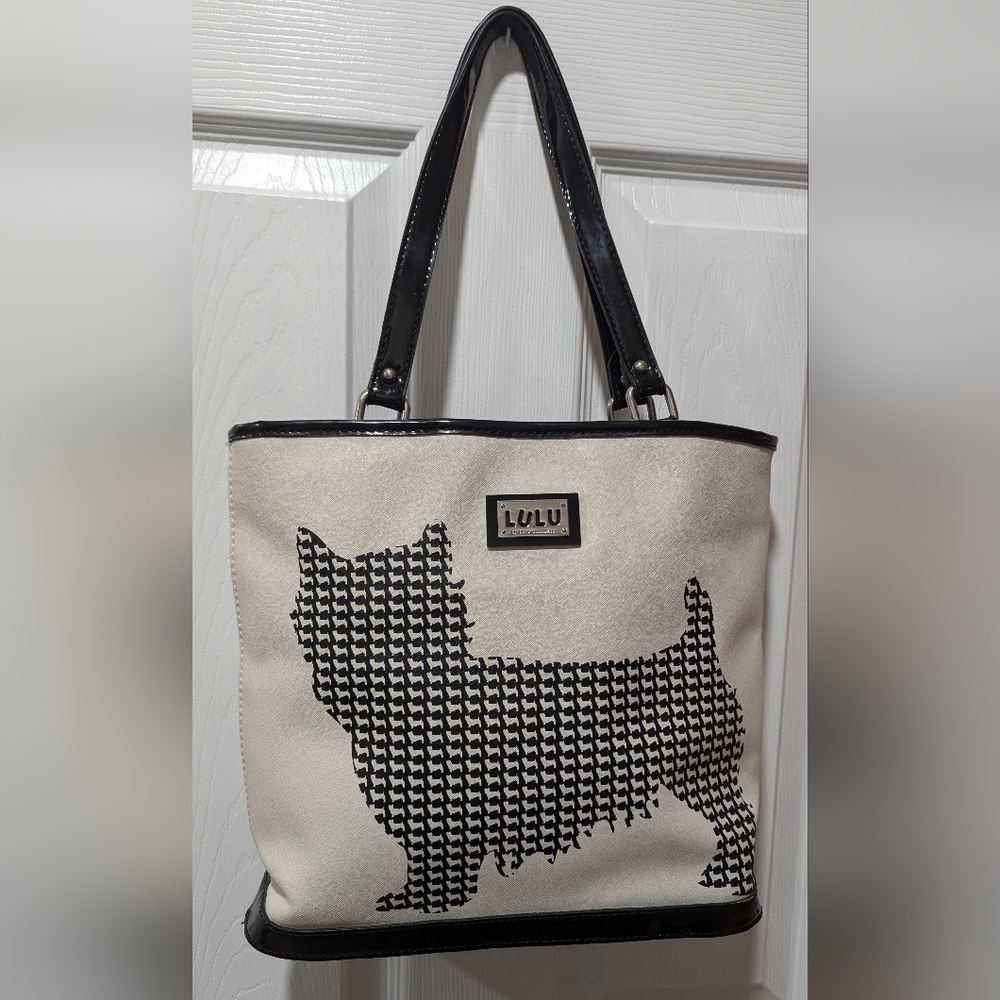 Vintage  90's Lulu by Lulu Guinness Tote Size is Medium